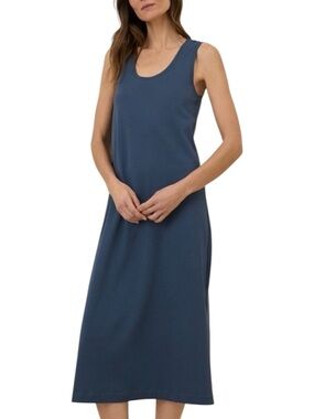 Pact Softspun Organic Cotton Tank Midi Maxi Dress